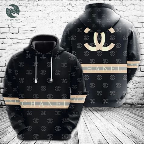 chanel channel hoodie|Chanel or die hoodie svart.